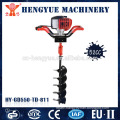manual post hole auger earth auger machine gas engine manufacture earth auger
